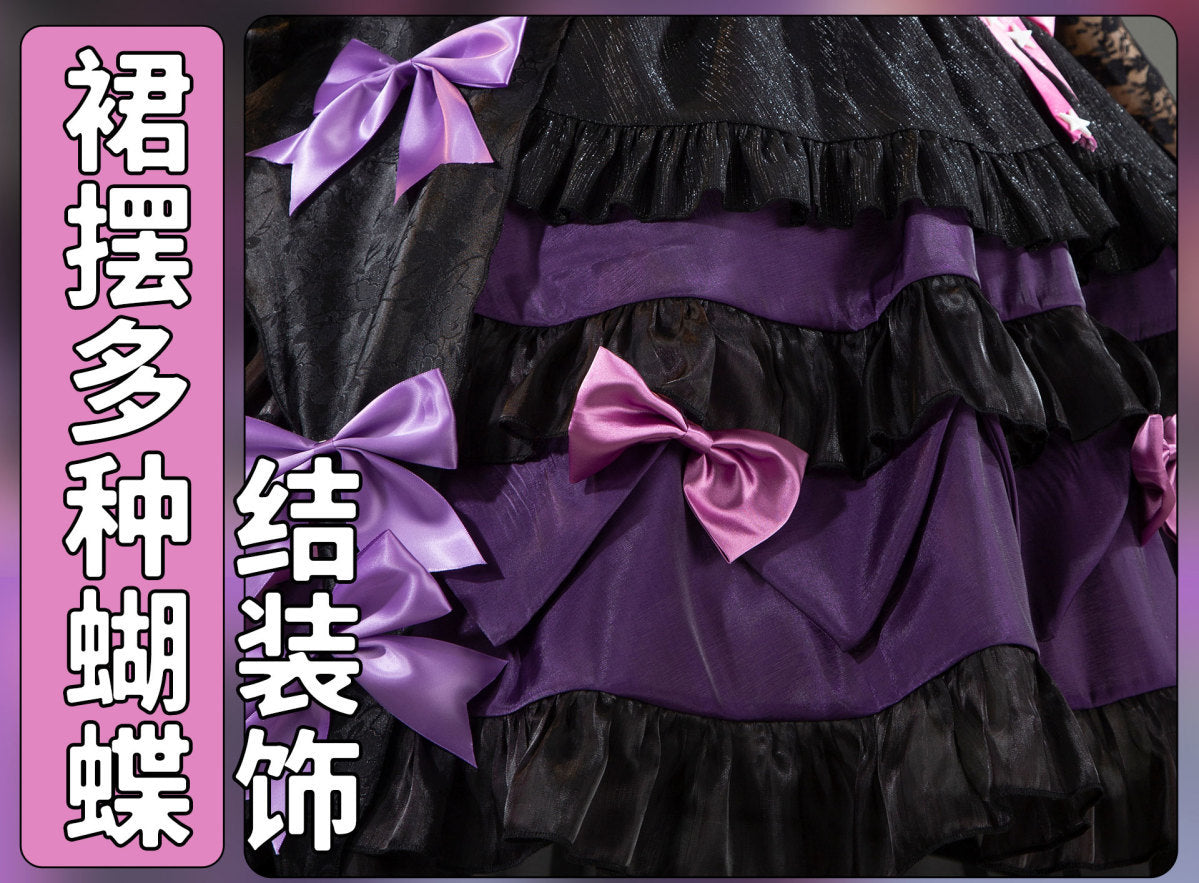 Game Identity V Collaboration Marie Bloody Mary Cosplay Costume Premium Anime Outfit Full Set for Fans Halloween Party Role Play Event