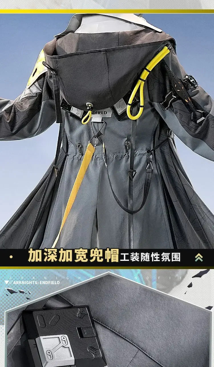 Arknights: Endfield Endministrator B Cosplay Costume Uniform Halloween Carnival Party Christmas Play Role Clothes Clothing