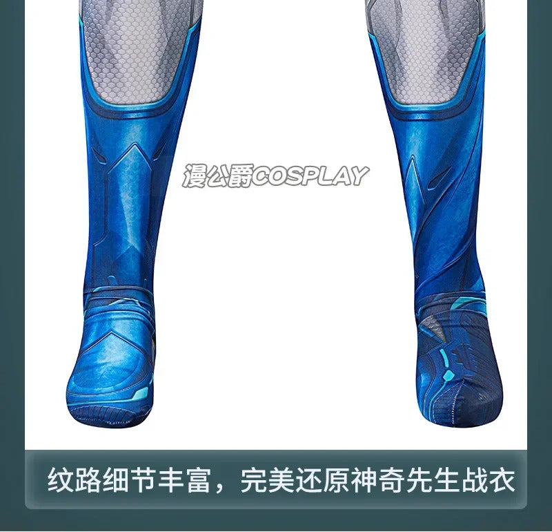 Mister Fantastic Cosplay Costume Reed Richards Uniform Halloween Carnival Party Christmas Play Role Clothes Clothing for Men