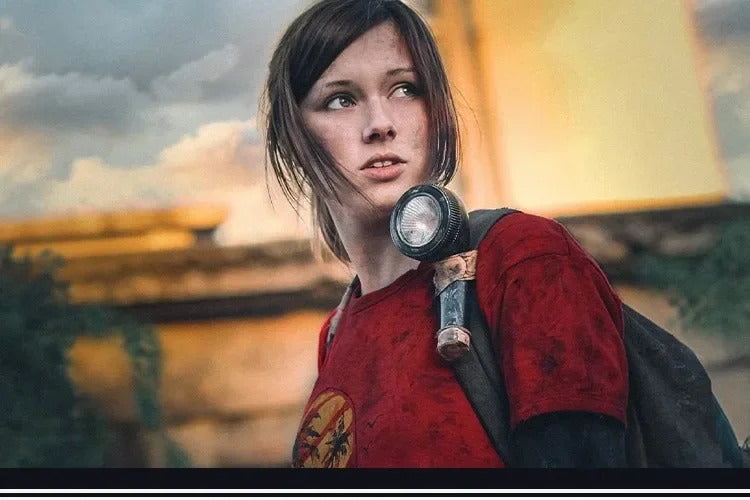 2025 New Ellie Movie The Last of Us Airi Cosplay Costume Halloween outfits Women Men Clothing Pants T-shirts full set uniform