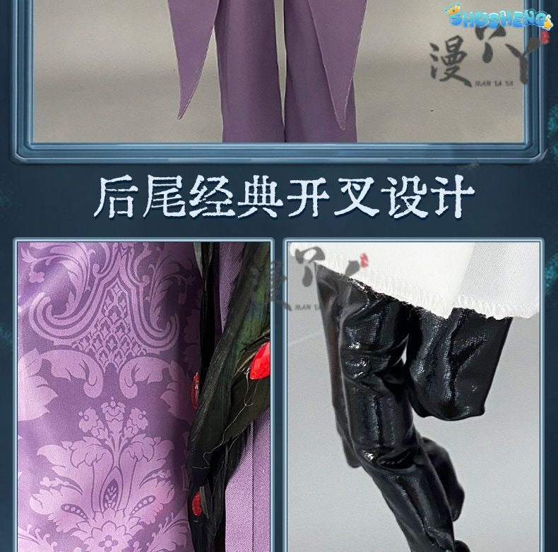 Composer Frederick Kreiburg Cosplay Costume Identity V Game Suit Uniform Cosplay Costume Halloween Party Role Play Outfit Men