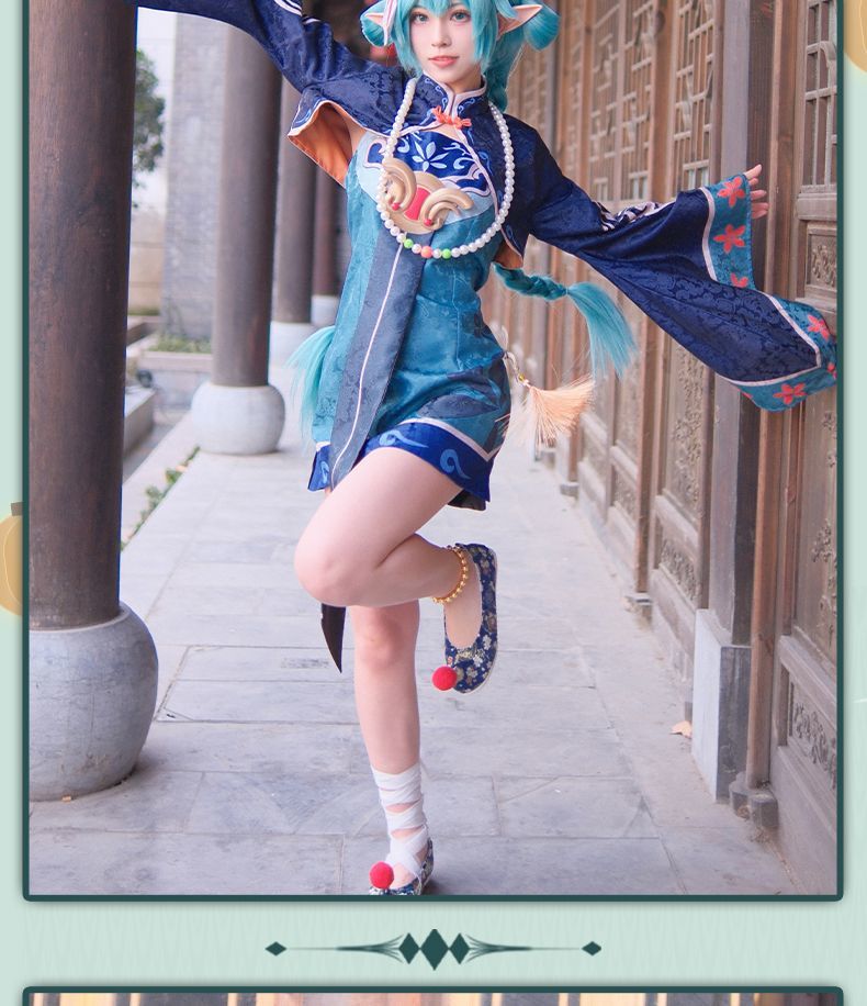 Anime Virtual singer Miku Zombie version Cosplay Costume Lolita Dress Vampire Kawaii Gothic Halloween Party Maid Outfits Women