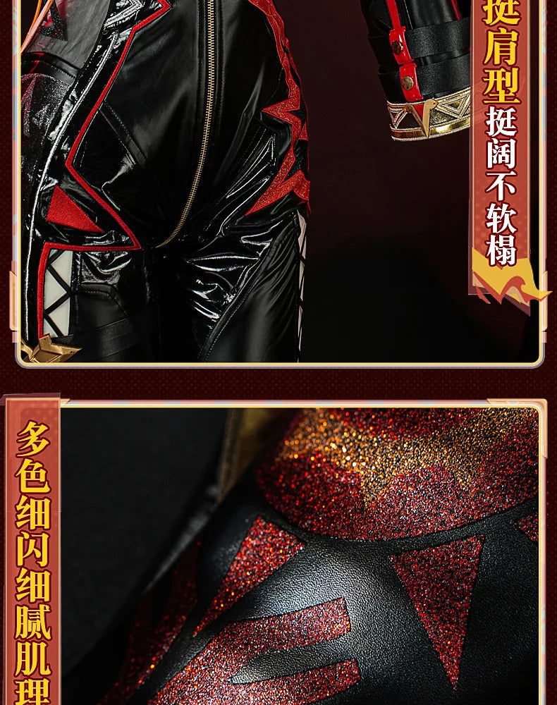Shusheng Genshin Impact Mavuika Pyro Archon Cosplay Costume Cos Game Anime Party Uniform Hallowen Play Role Clothes Clothing