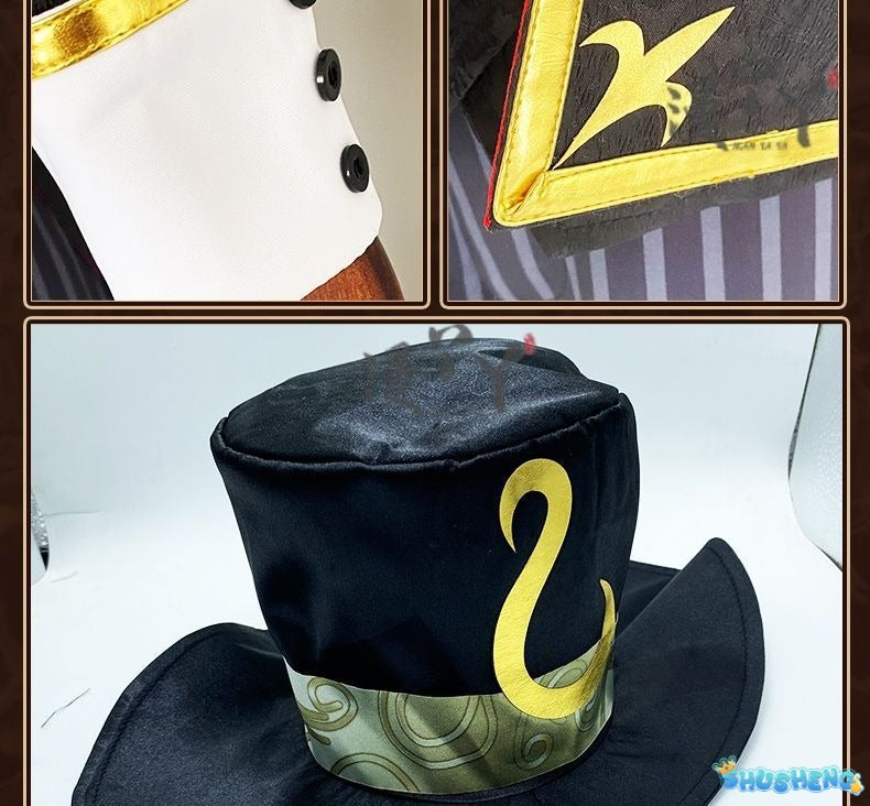Victor Grantz Keyboard cos Identity V anime man woman cosplay High-quality uniform costume full set
