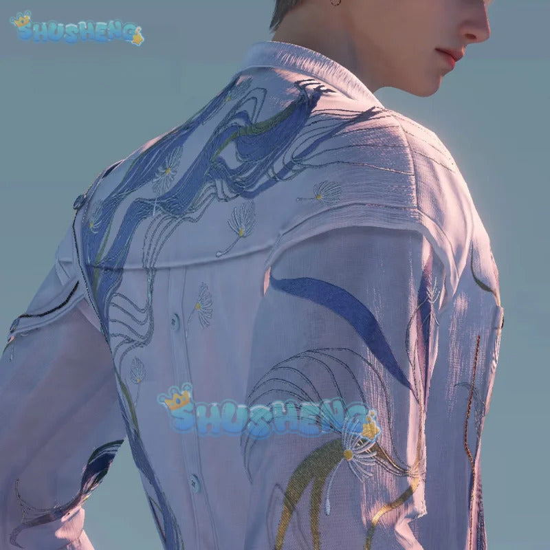 Love And Deepspace Xavier Cosplay Costume Shirt Uniform Halloween Carnival Party Christmas Play Role Clothes Clothing