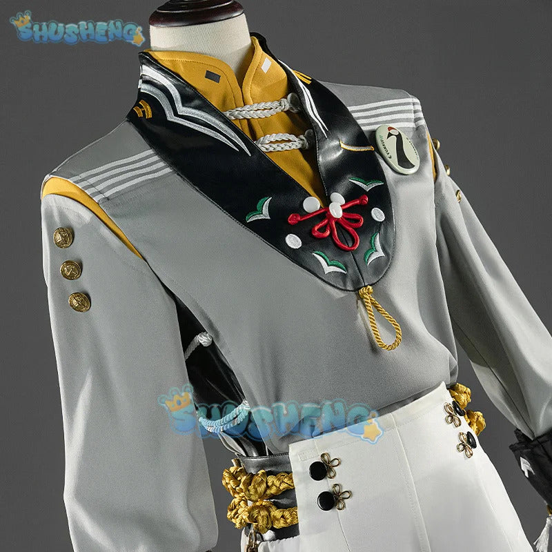 Game Zenless Zone Zero Phaethon Proxy Wise: Crane in the Azure Cosplay Costume Wise Uniform Halloween Carnival Party Christmas