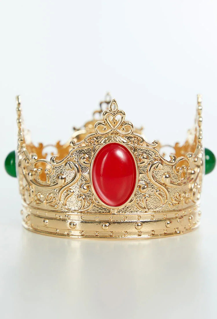 Shusheng-R Princess Daisy Cosplay Super Cos Bros Daisy princess Costume Halloween Party Gorgeous Dress Prop crown Women Sweet New Set
