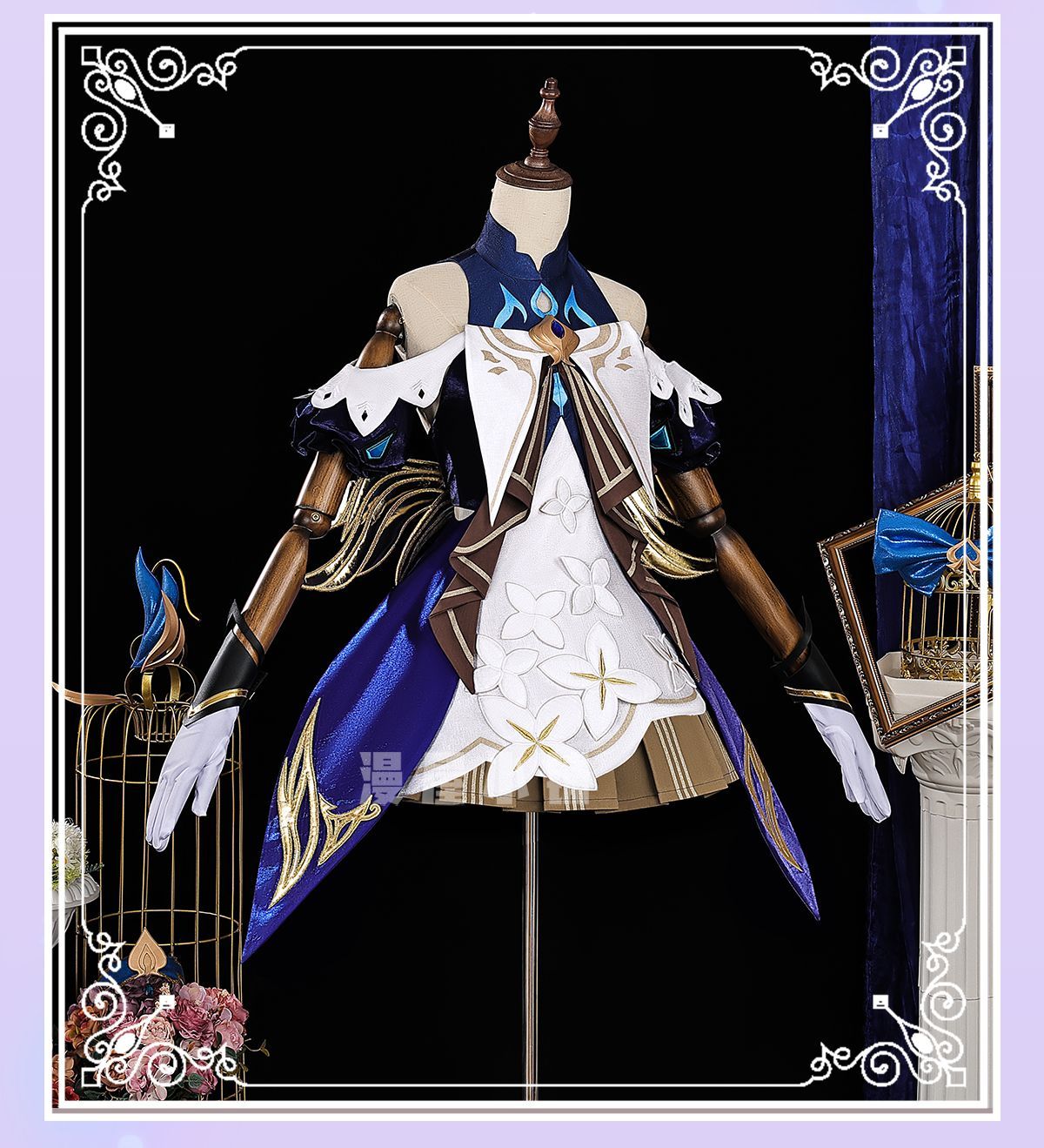 New Honor Of Kings Da Qiao Lolita Cosplay Dress Wedding Dress For Game Party Custom Made