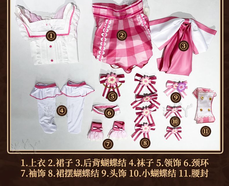 Anime Aikatsu Hoshimiya Ichigo Cosplay Costume Uniform Halloween Party for Women Men Carnival Props