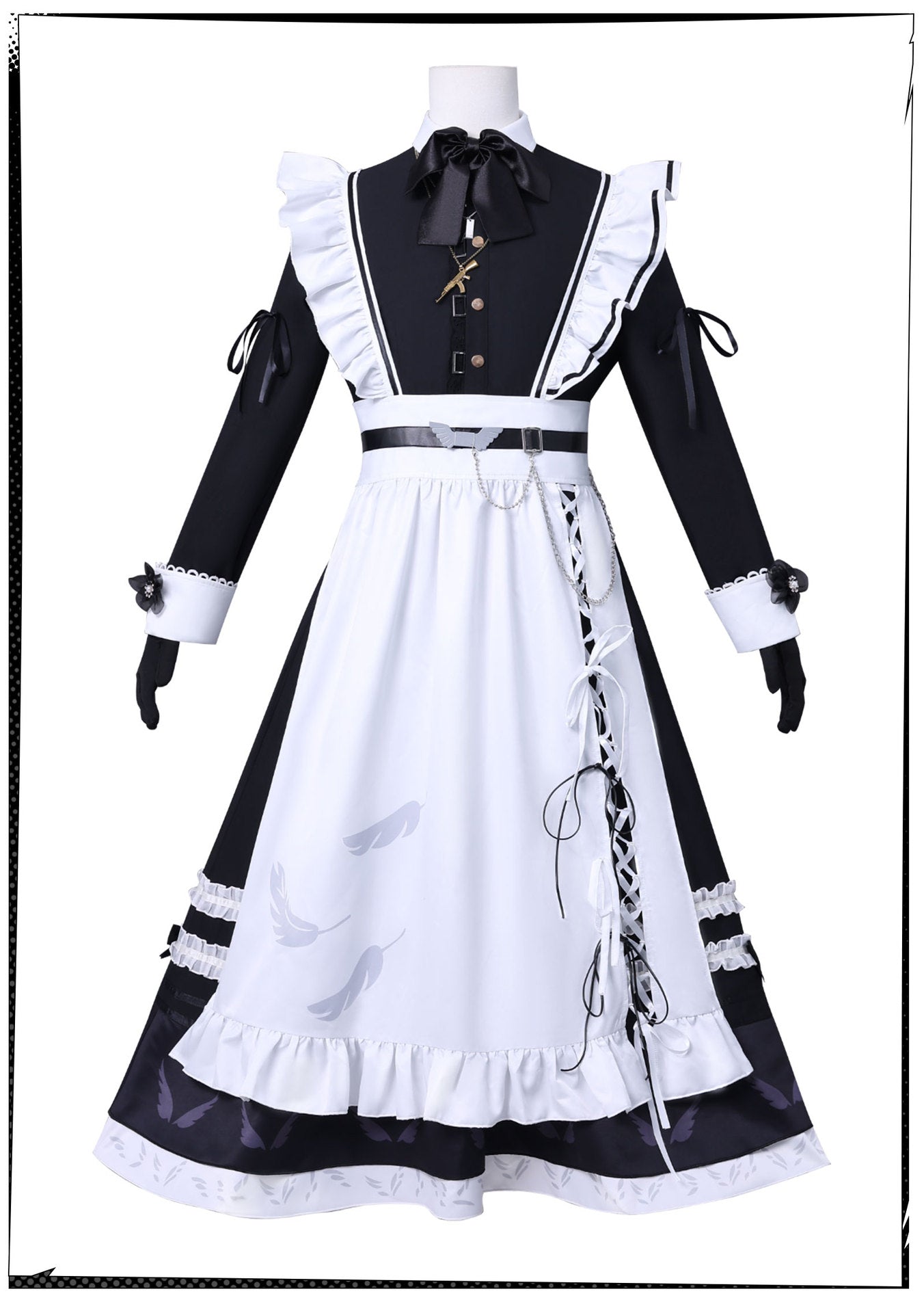 Anime NIJISANJI Kanae Cosplay Costume Male Servant Attire