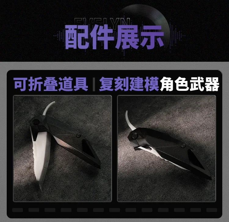 Game Zenless Zone Zero Evelyn Chevalier Cosplay Costume Uniform Halloween Carnival Party Christmas Play Role Clothes Clothing