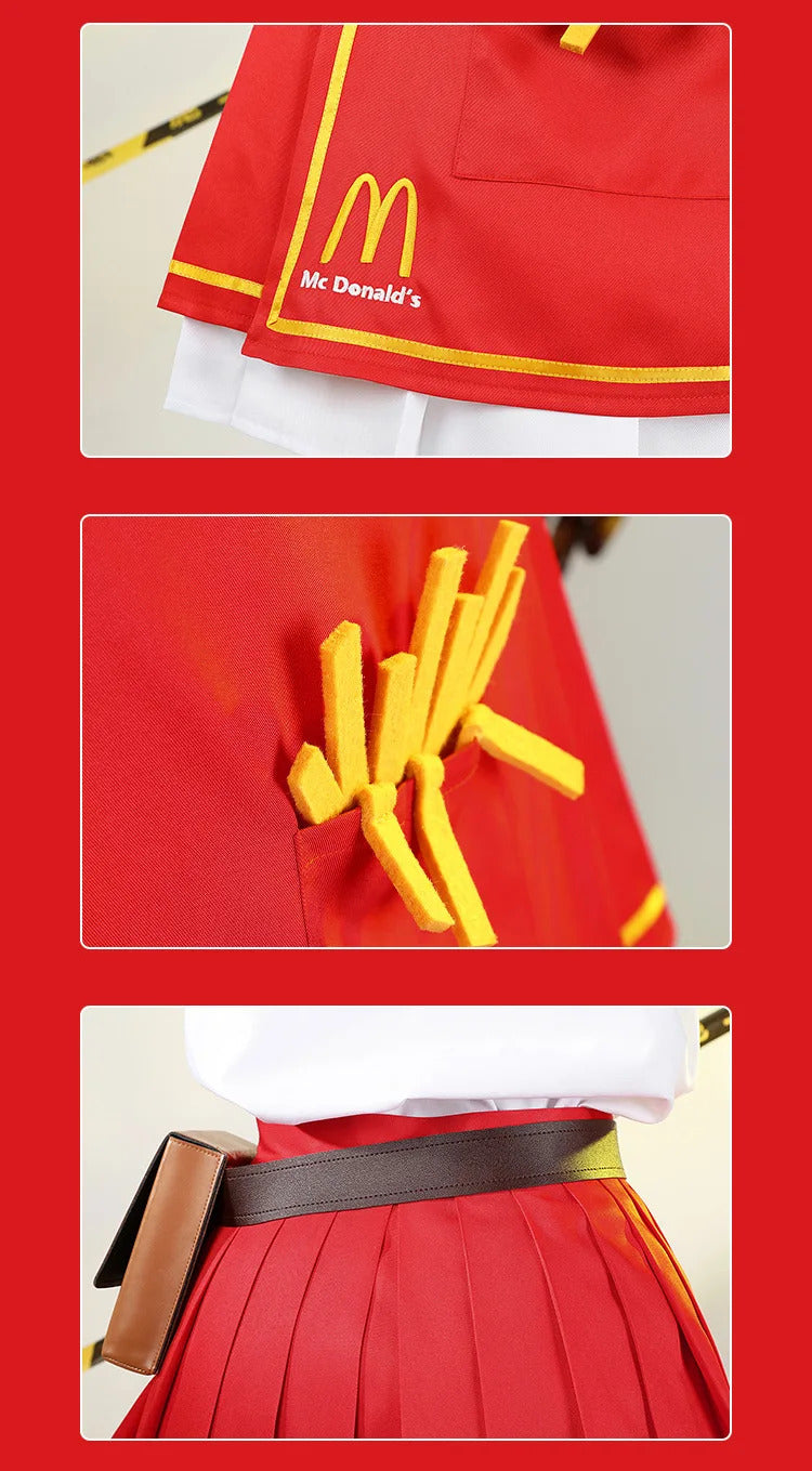 Anby Demara Cosplay Zenless Zone Zero co-branded Costume Party Christmas Cute Set Accessories Props Full Set Woman Man Uniform