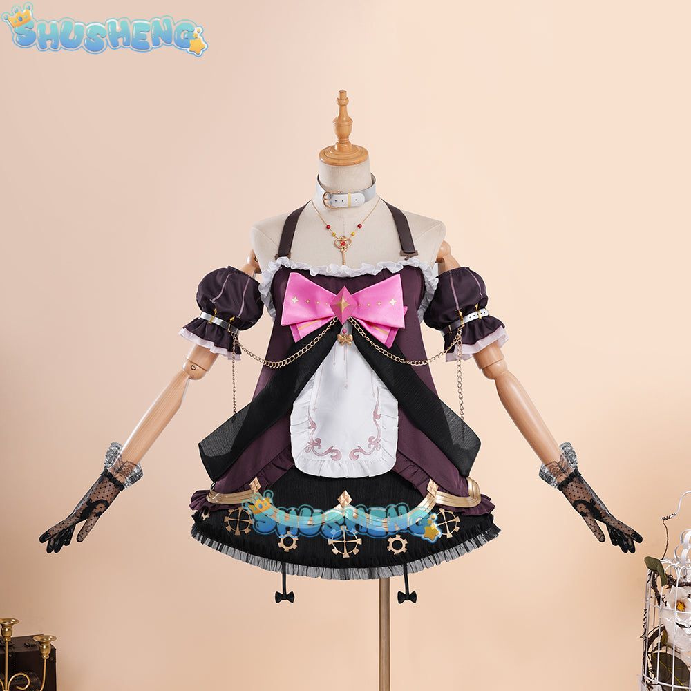 VTuber Ace Taffy Cosplay Costume School Uniform Halloween Suits Anime Outfits Party Clothes Cos