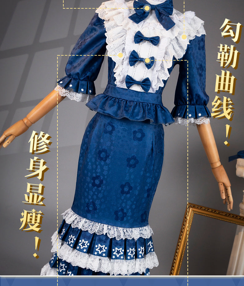 Identity V Game Sculptor Galatea Claude With The Star Of Interpretation clara Cosplay Costume Game Full Of Set