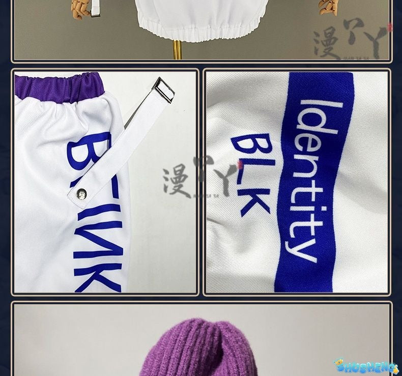IdentityⅤTracy Reznik Mechanic BLK team Cosplay Costume Glasses Halloween Party Outfit Props Accessories for Boys Girls