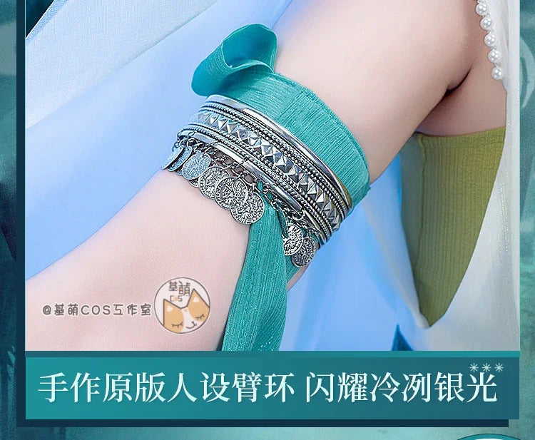 Shusheng-R Game Reverse:1999 Tuesday Christine Cosplay Costume Halloween Carnival Chinese style Hanfu Dress Accessories Props Sweet Set
