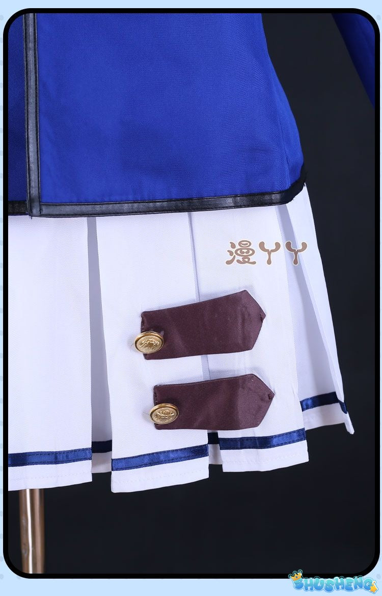Anime Aikatsu Hoshimiya Ichigo Shibuki Ran Kiriya Aoi Cosplay Costume Starlight School JK Campus Uniform Woman Kawaii Suit
