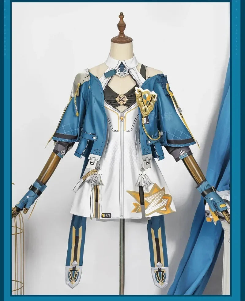 Honkai Impact 3 Durandal Cosplay Costume Bianka Ataegina Uniform Halloween Carnival Party Christmas Play Role Clothes Clothing