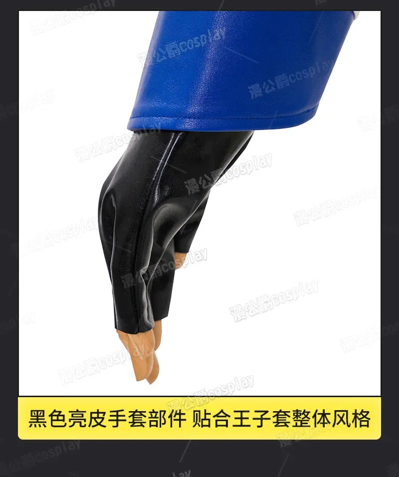 Final Fantasy XIV Lucian Prince's Attire Cosplay Costume Butler Prince's Jacket Uniform Halloween Carnival Party Clothing