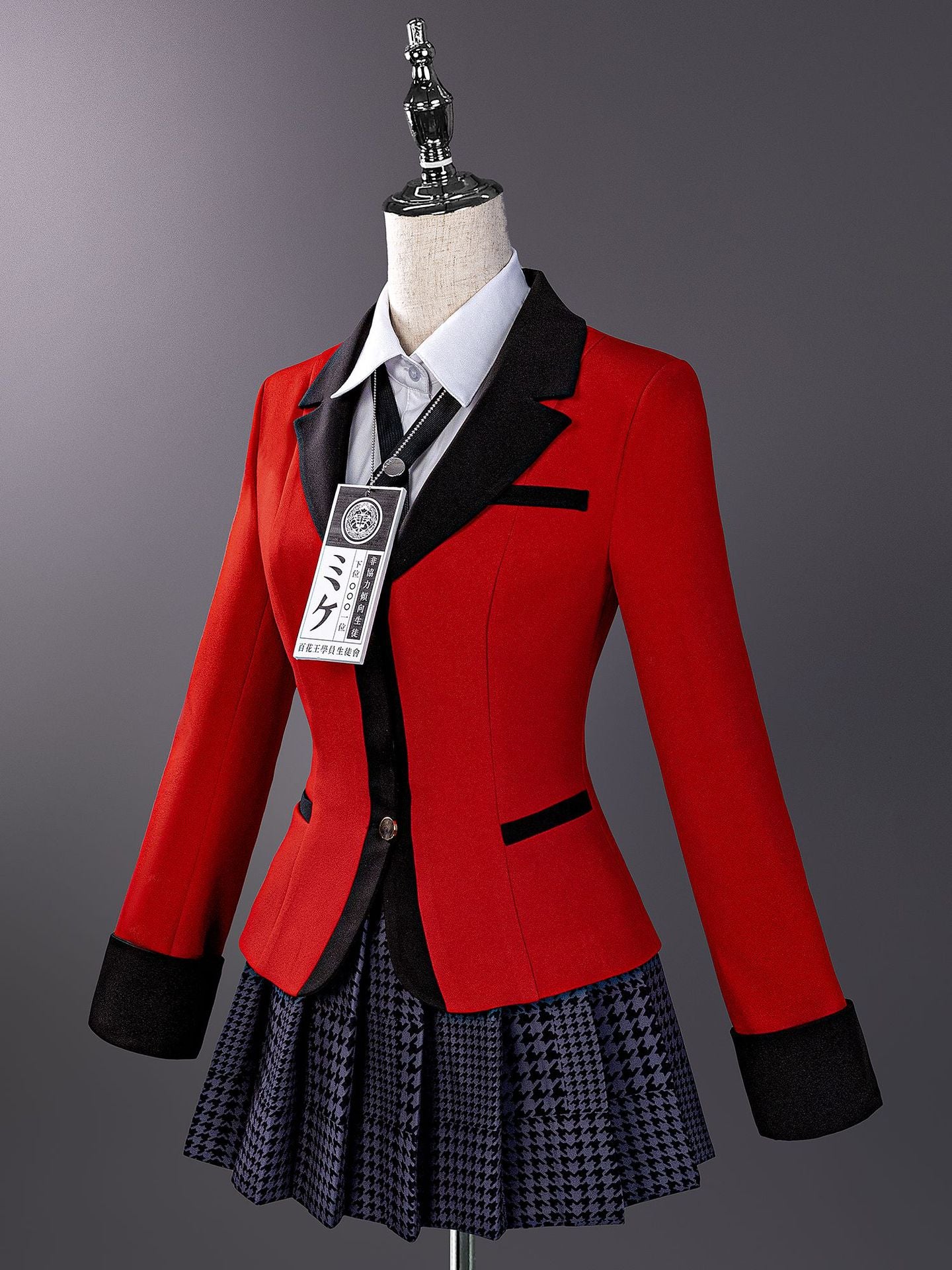 Anime Kakegurui Jabami Yumeko Cosplay Costume Halloween Sayaka Compulsive Gambler Japanese School Girls JK Uniform Halloween Cos