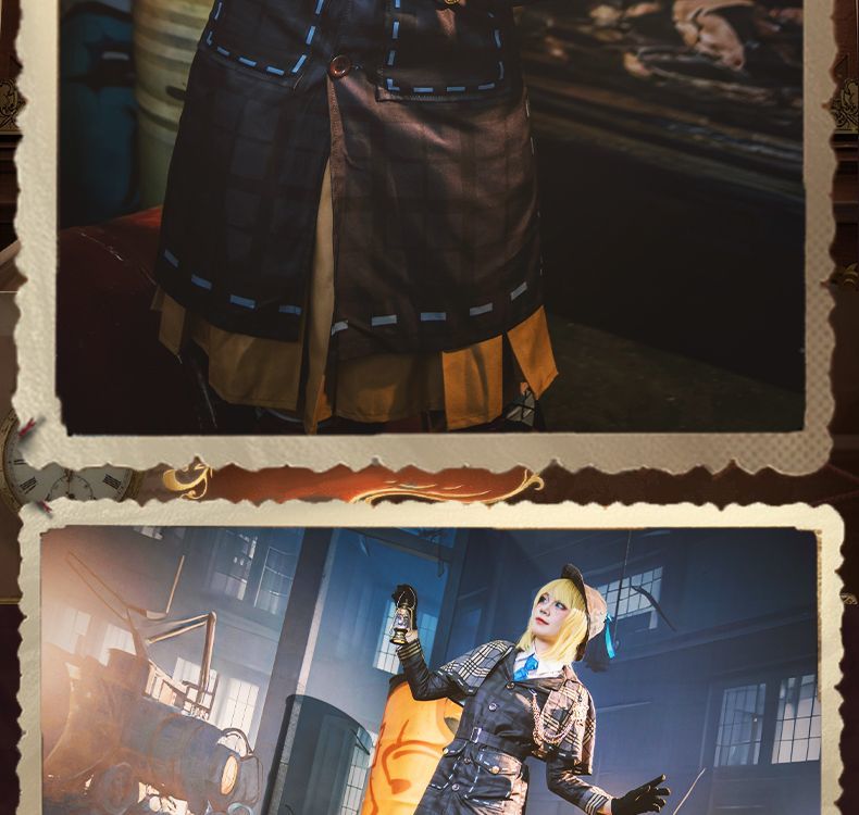Gardener Miss Truth Emma Woods Cosplay Anime Identity V Cosplay Costume Clothes Suit Hat Party Role Play Outfit for Woman