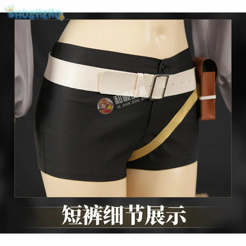 Anime GACHIAKUTA Giver Riou Cosplay Costume Coat pants belt props wig set Halloween party men's and women's casual New uniforms