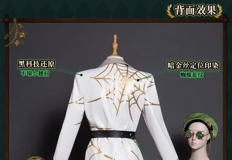 Game Identity Ⅴ Demi Bourbon Barmaid Cosplay Costume Uniform Halloween Carnival Party Christmas Play Role Clothes Clothing