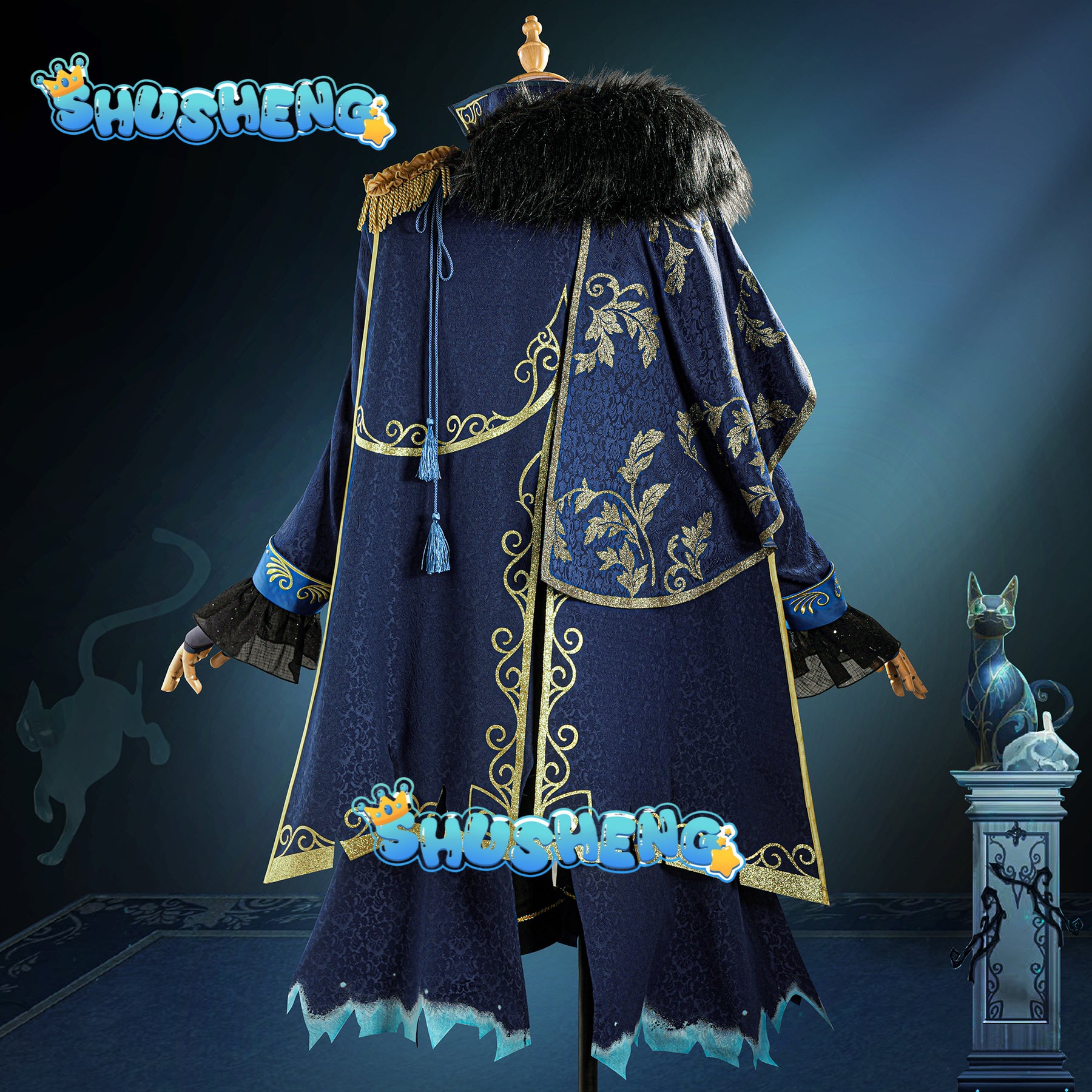 Alva Lorenz Game Identity Ⅴ Cosplay Hermit Costume High quality fashionable coats props accessories uniforms Halloween party set