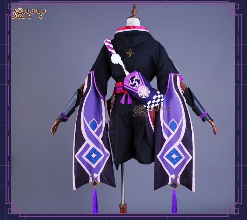 Wanderer Balladeer Cosplay Genshin Impact Scaramouche Cosplay Costume Outfits Sets Game Genshin Impact Christmas Cosplay Costume
