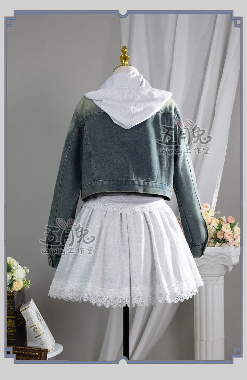 Love and Deepspace Heroines Cosplay Costume Emerald Cadence Halloween Carnival Party Christmas Play Role Clothes Clothing