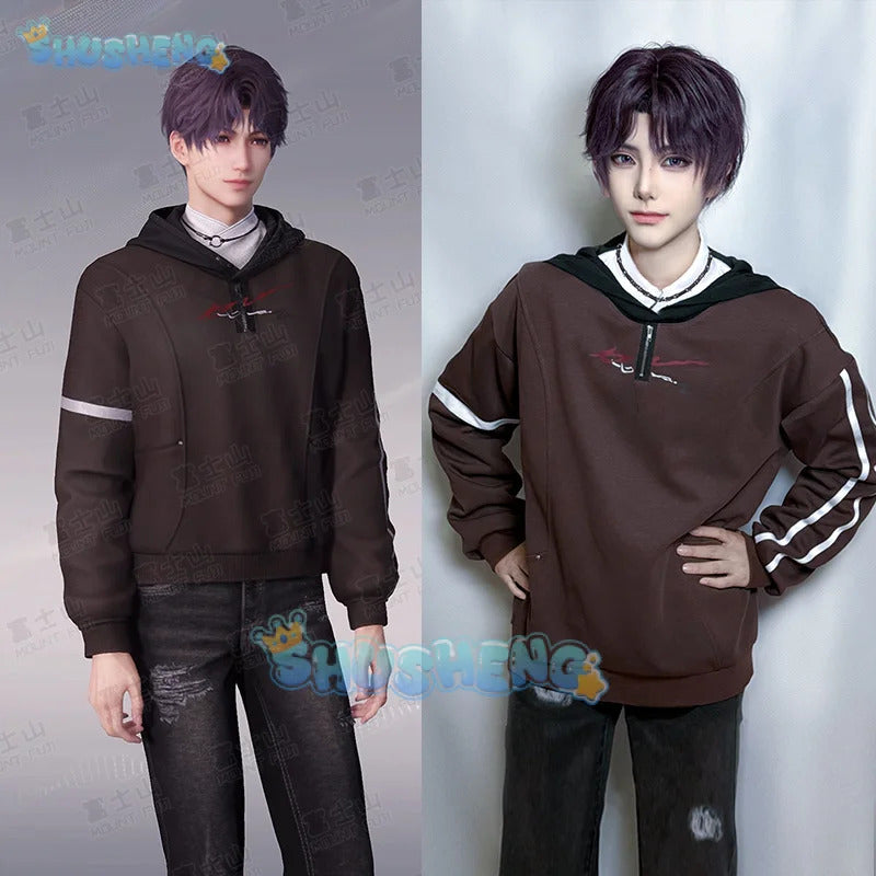 Love and Deepspace Rafayel Cosplay Costume Uniform Halloween Carnival Party Christmas Play Role Clothes Clothing