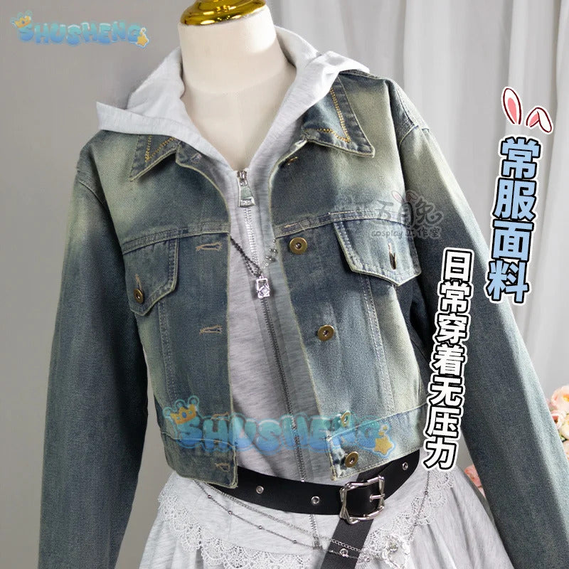 Love and Deepspace Heroines Cosplay Costume Emerald Cadence Halloween Carnival Party Christmas Play Role Clothes Clothing