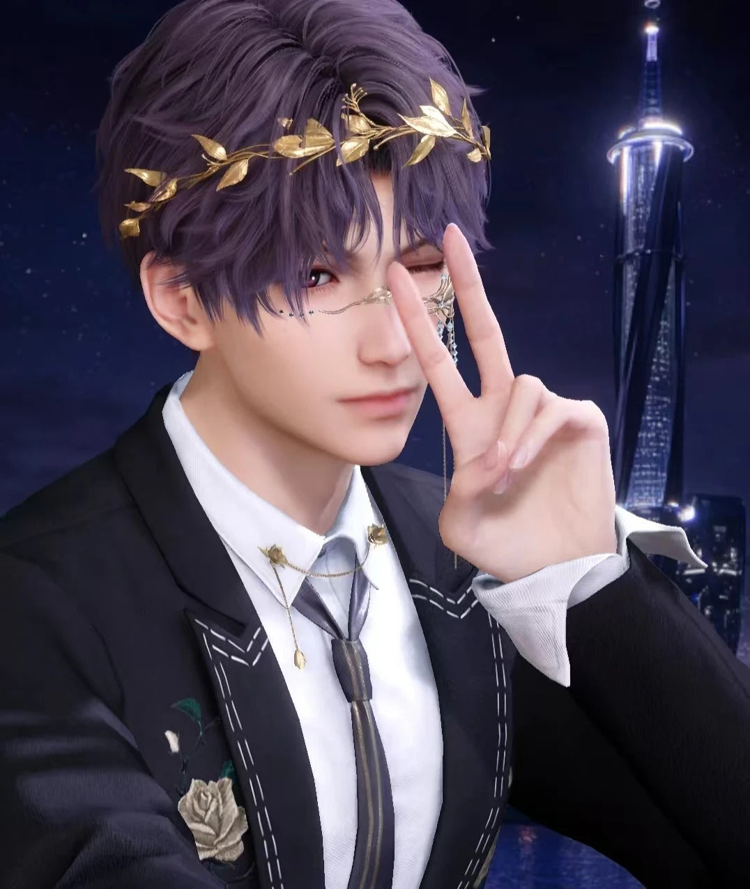 Love and Deepspace Rafayel Cosplay Costume Rose Secret Letter Halloween Carnival Party Christmas Play Role Clothes Clothing