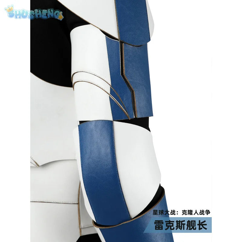 Captain Rex CT-7567 Movie Star Cosplay Costume Helmet shoes gloves waist bag prop set Halloween men women fantasy New uniform