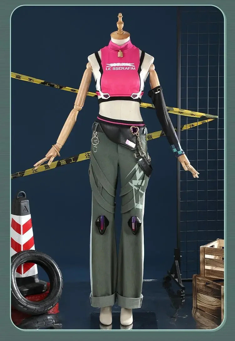 Game Juno OVERWATCH2 Cosplay Costume Halloween party casual men women uniform jacket strapless pants prop set