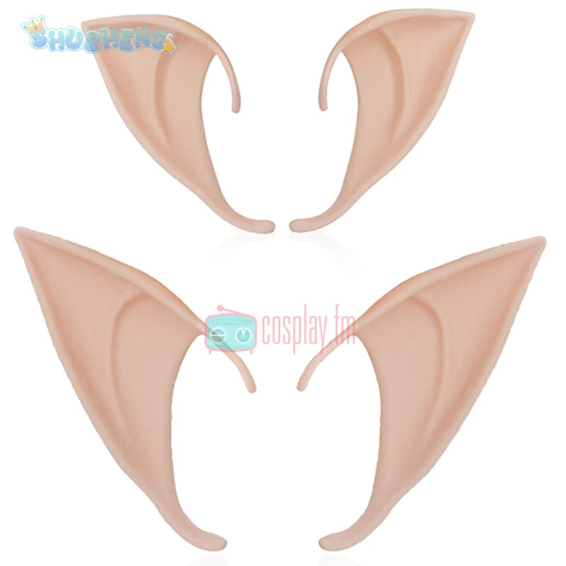 Game Princess Zelda Cosplay Costume Halloween Roleplay Masquerade Woman Accessories Wig Ears Complete Set
