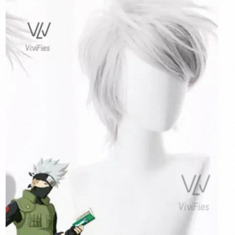 Hatake Kakashi Vest Cosplay Adult for you Halloween Suit Hot Anime Uzumaki Costume Hatake Kakashi Vest wig