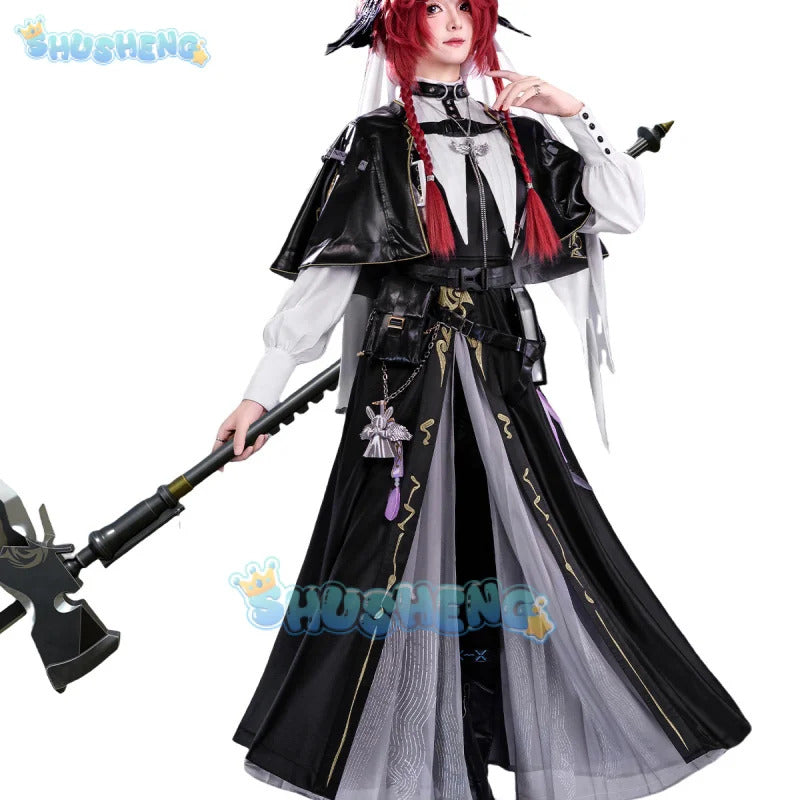 Arknights Gracebearer Cosplay Costume Feathered Serpent Sister Uniform Halloween Carnival Party Christmas Play Role Clothing