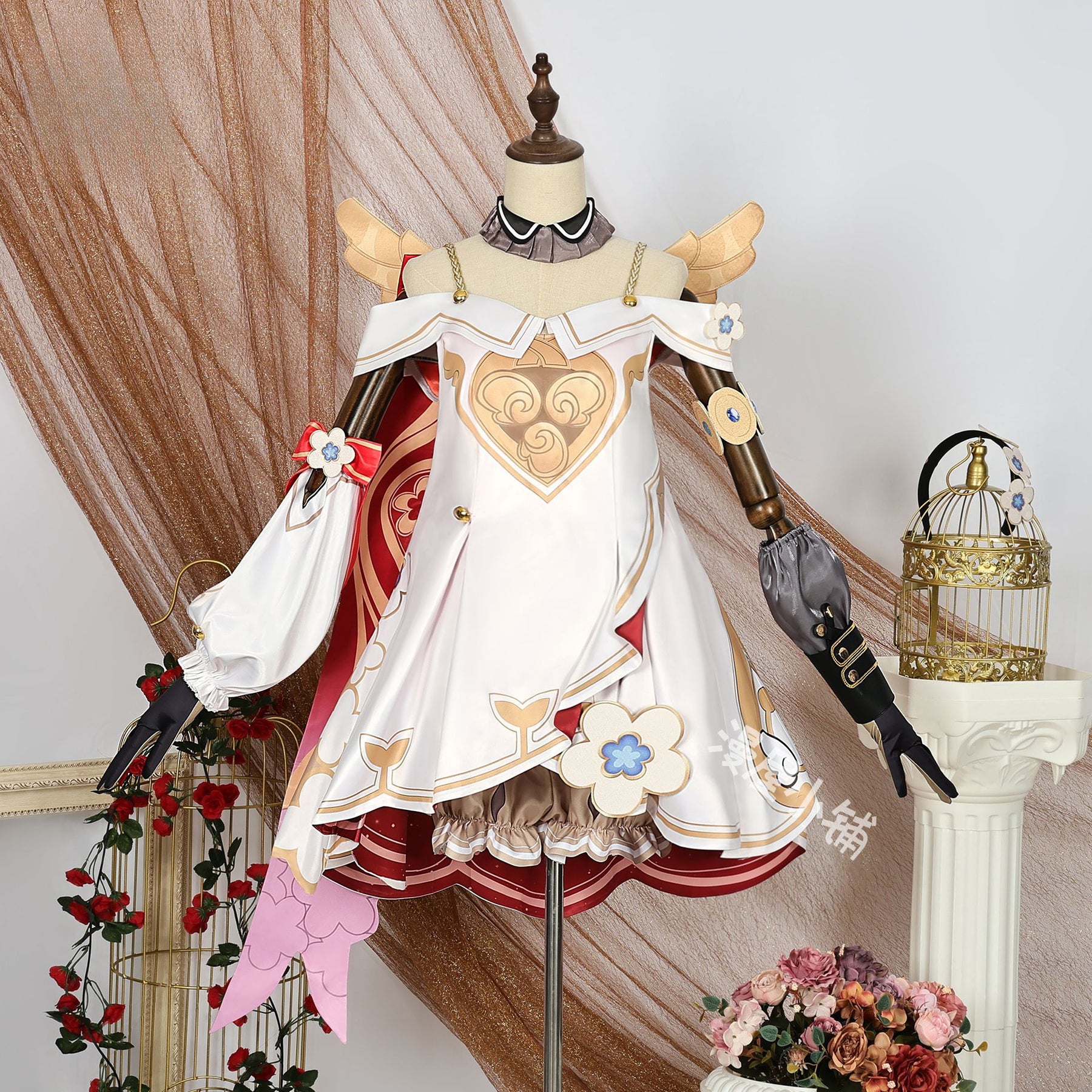 Honkai Star Rail Tribbie Cosplay Costume Dress Uniform Headwear Halloween Party for Women Girls Props Carnival Role Play Set