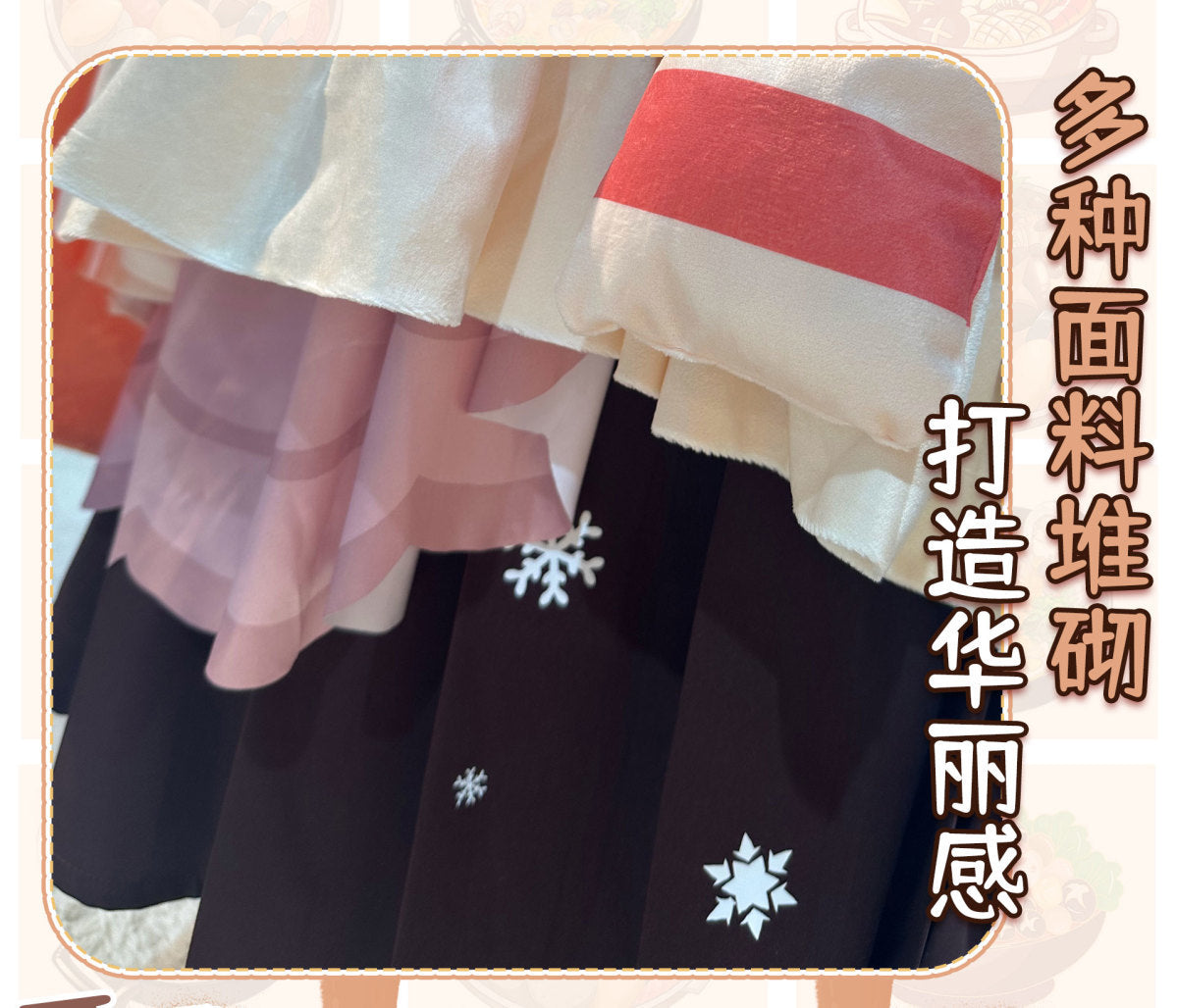 Hatsune Miku cos costume Xue Chuyin cosplay costume anime women's lolita suit