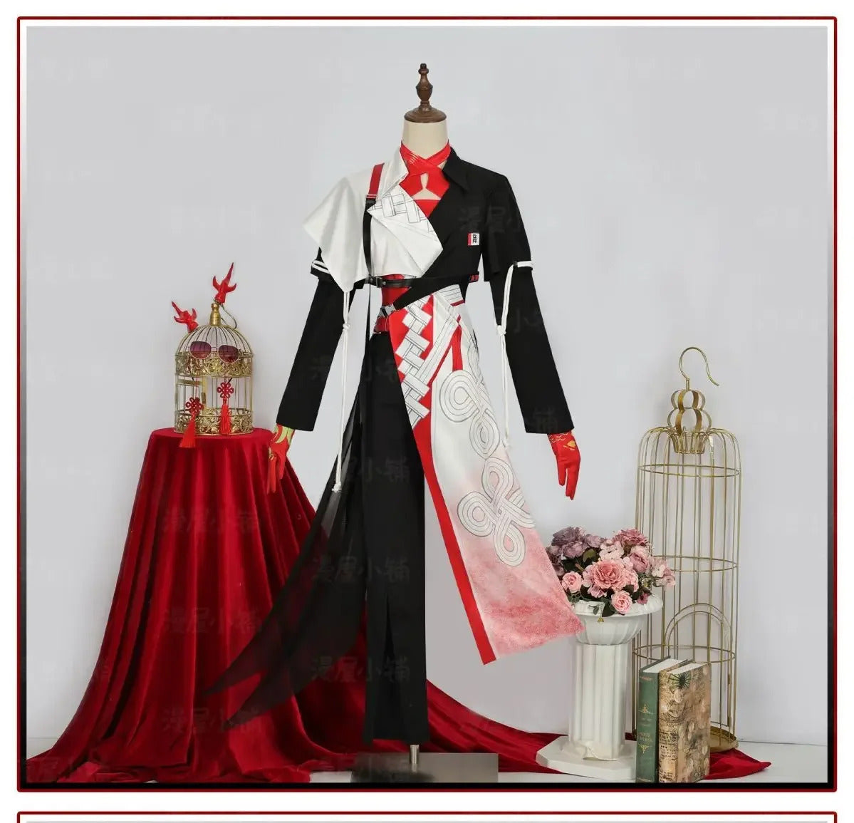 Arknights Nian Cosplay Costume Thunderbolt Director Uniform Halloween Carnival Party Christmas Play Role Clothes Clothing