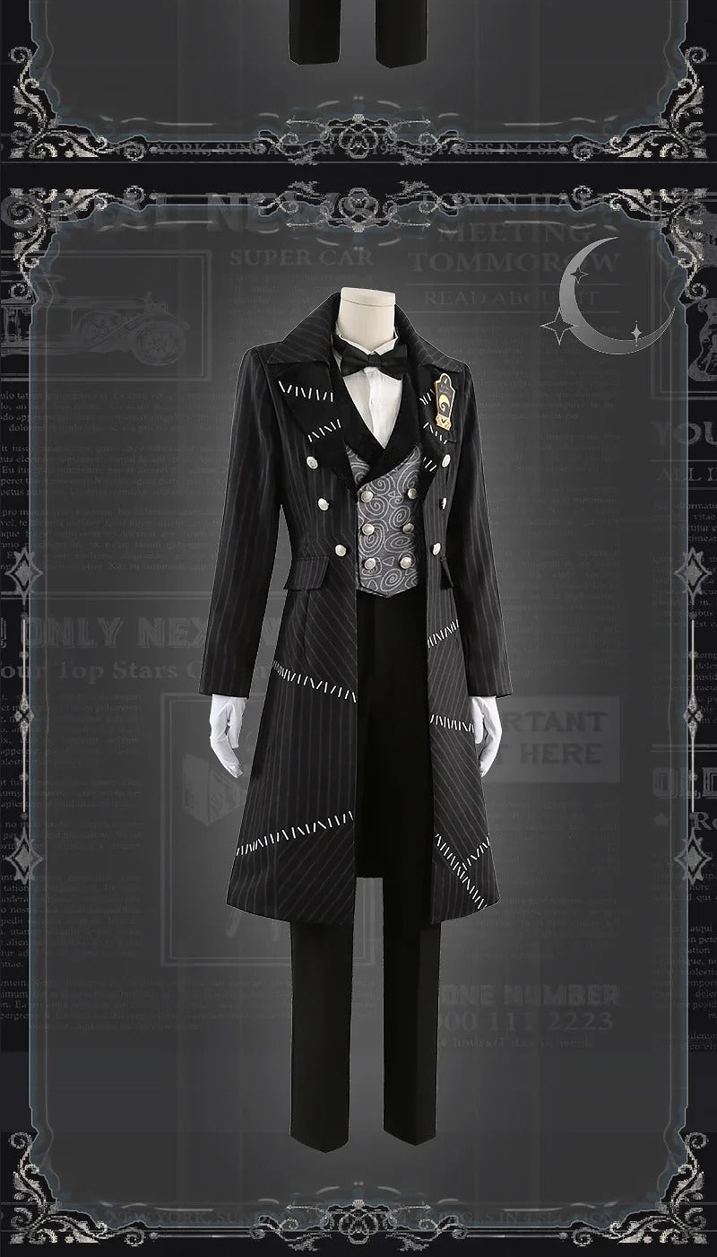 Twisted-Wonderland Idia Shroud Cosplay Costume Uniform Halloween Carnival Party Christmas Play Role Clothes Clothing