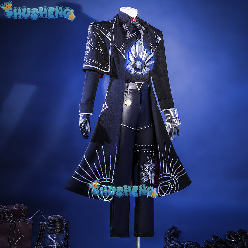 Identity V Norton Campbell Fool's Gold Stibnite Outfit Cosplay Costume Game Anime Party Uniform Halloween Role Clothes Clothing