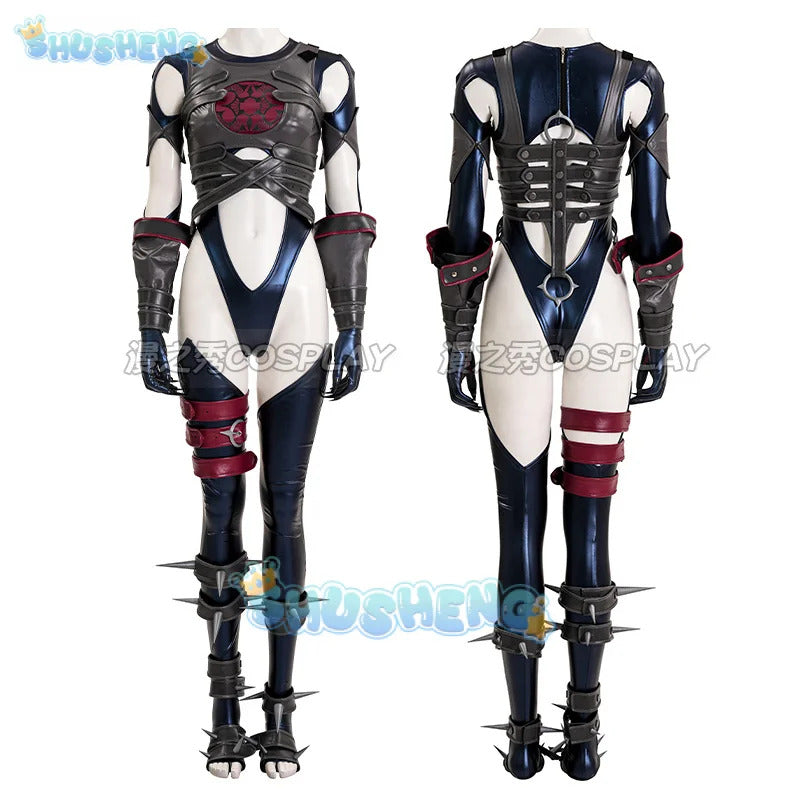 Invisible Woman Malice Cosplay Costume Uniform Halloween Carnival Party Christmas Play Role Clothes Clothing for Women