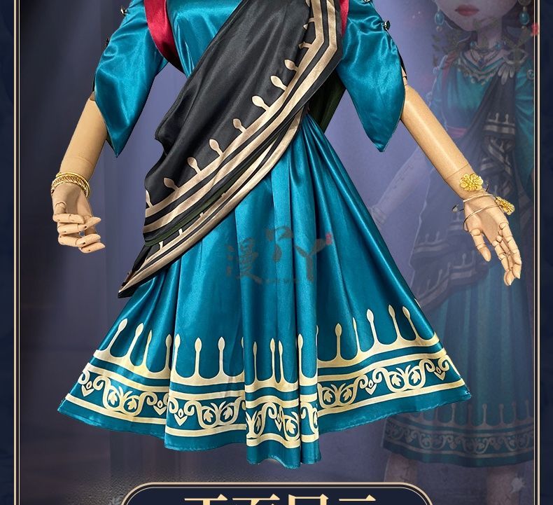 Game Identity V Emily Dyer/Doctor Cosplay Costume Elegant Gorgeous Formal Dress Carnival Role Play Clothing