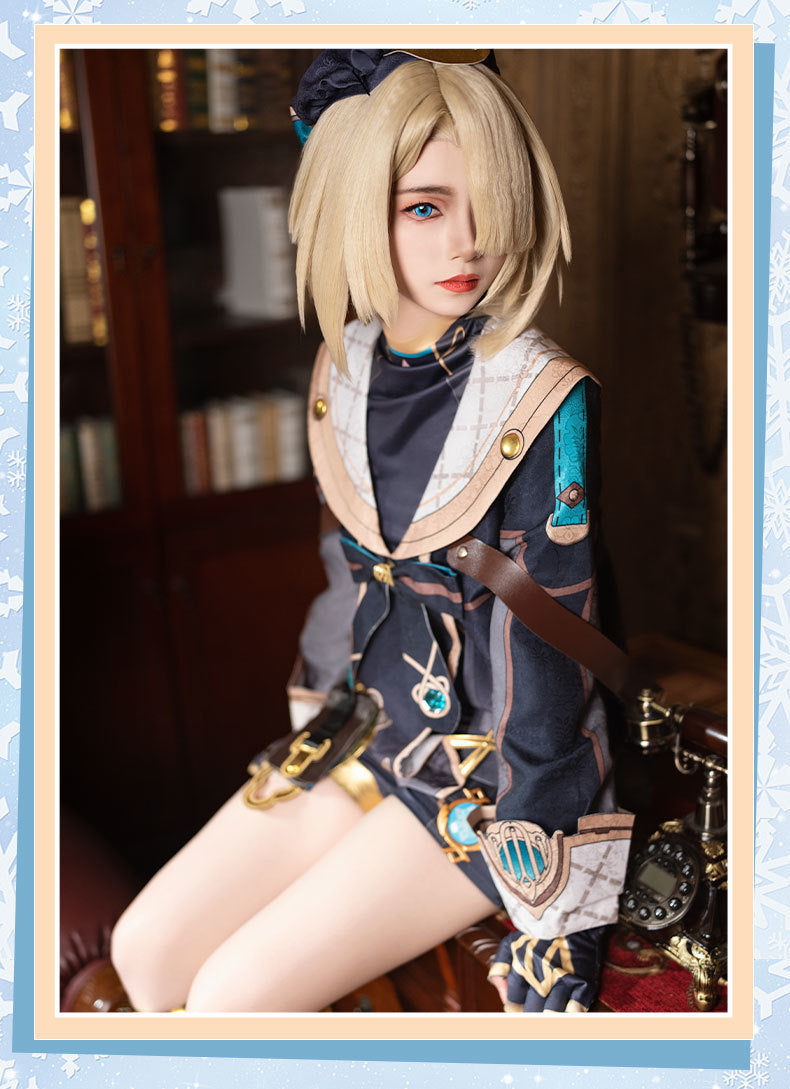 Genshin Impact Freminet Cos Men Dreaming Costume Game Anime Party Fontaine Uniform Hallowen Play Role Clothes Clothing New Skin
