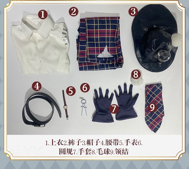 Identity V Norton Campbell Prospector Cosplay Costume Cos Game Anime Party Uniform Hallowen Play Role Clothes Clothing