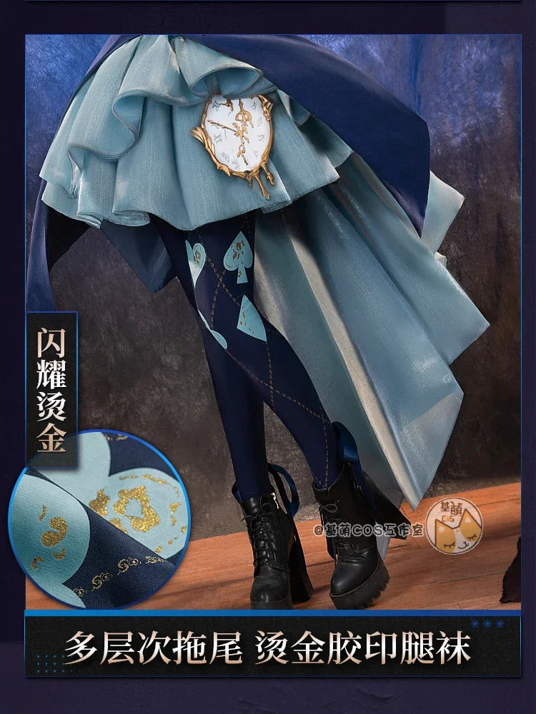 Reverse:1999 Vertin Cosplay Costume Long Eared Watchmaker Uniform Halloween Carnival Party Christmas Play Role Clothes Clothing