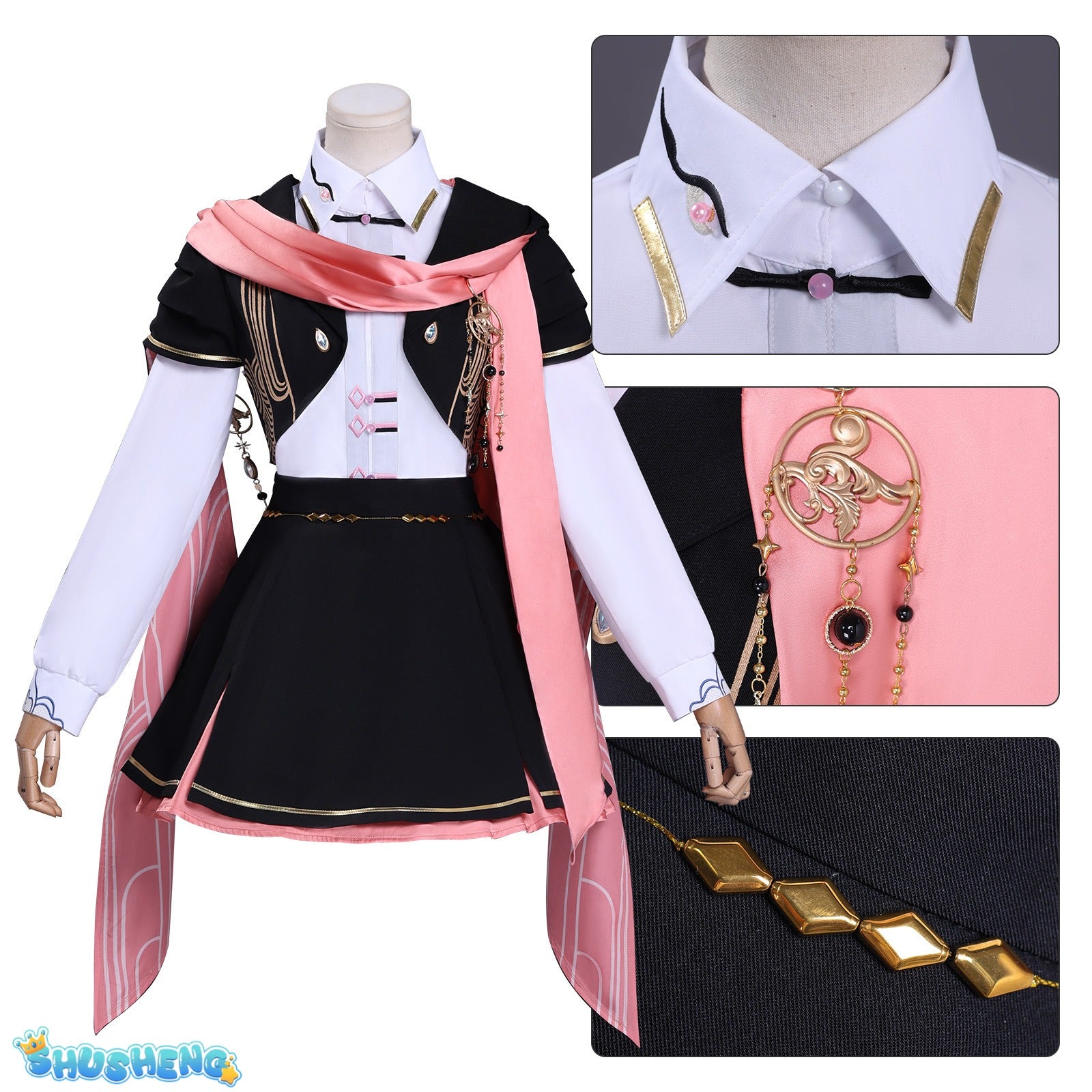 Game Tears Of Themis Heroine Rose Cosplay Costume Lawyeress Working Uniform Female Activity Party Role Play Clothing