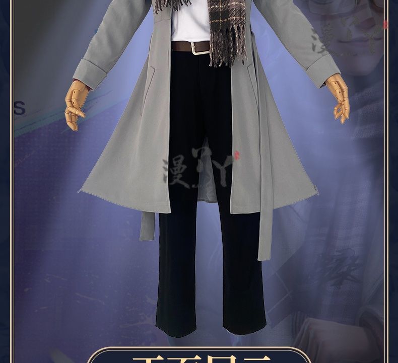 Game Identity V Eli Clark Cosplay Costume Wig Seer BLK Uniform Set Halloween Carnival Play Role Party Prop Anime Cosplay Clothes